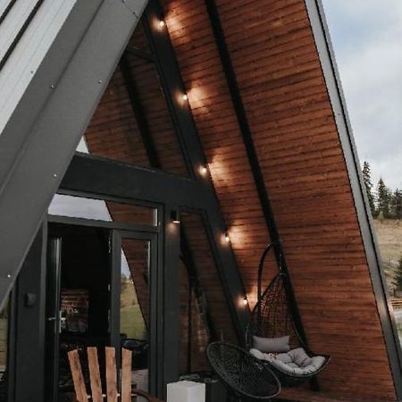 Nordik Cabin - Aframe With 2 Bedrooms Mărişel Dış mekan fotoğraf