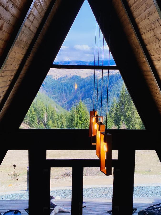 Nordik Cabin - Aframe With 2 Bedrooms Mărişel Dış mekan fotoğraf