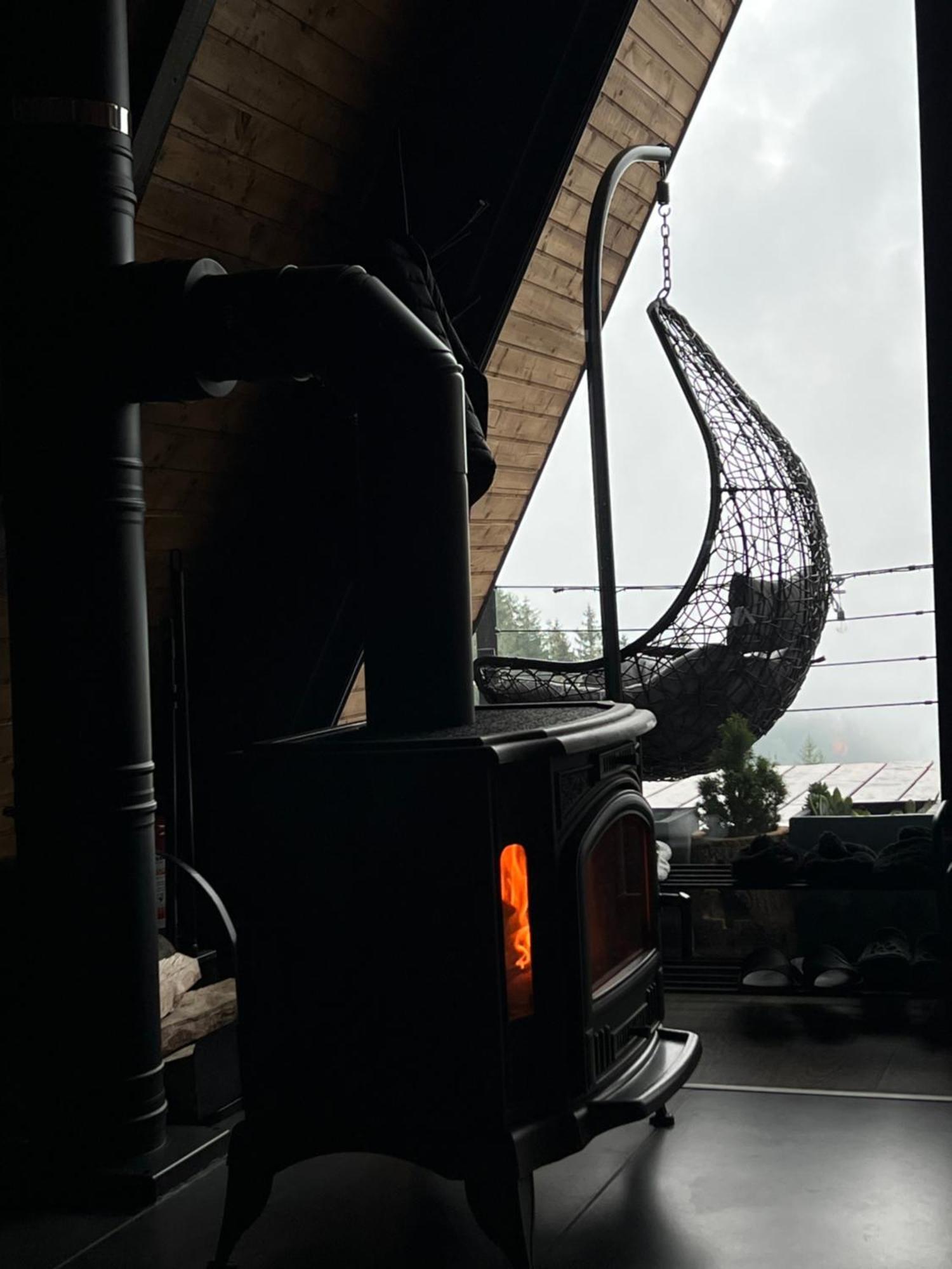 Nordik Cabin - Aframe With 2 Bedrooms Mărişel Dış mekan fotoğraf